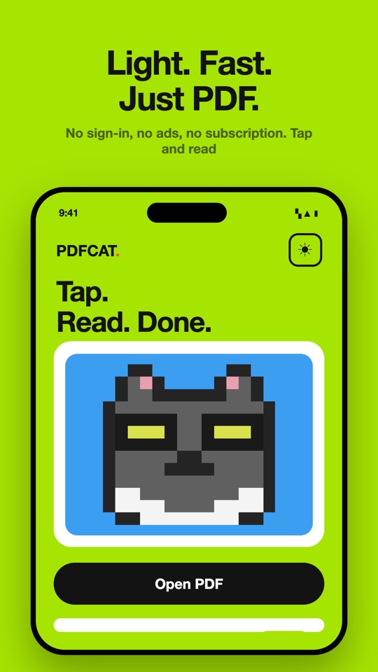 PDFCAT - PDF Viewer & AI Summary — Screens 2